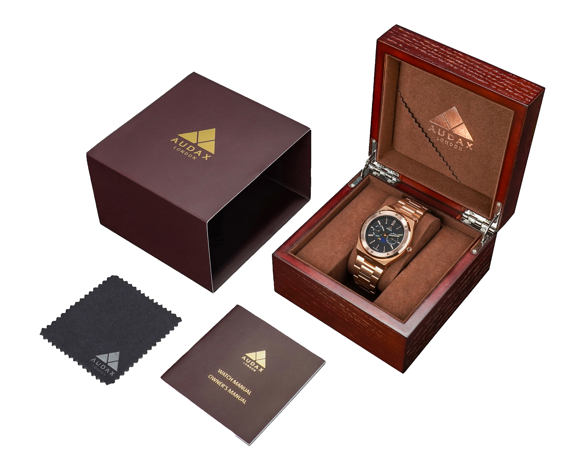 EMPEROR CLASSIC ROSE GOLD BLACK