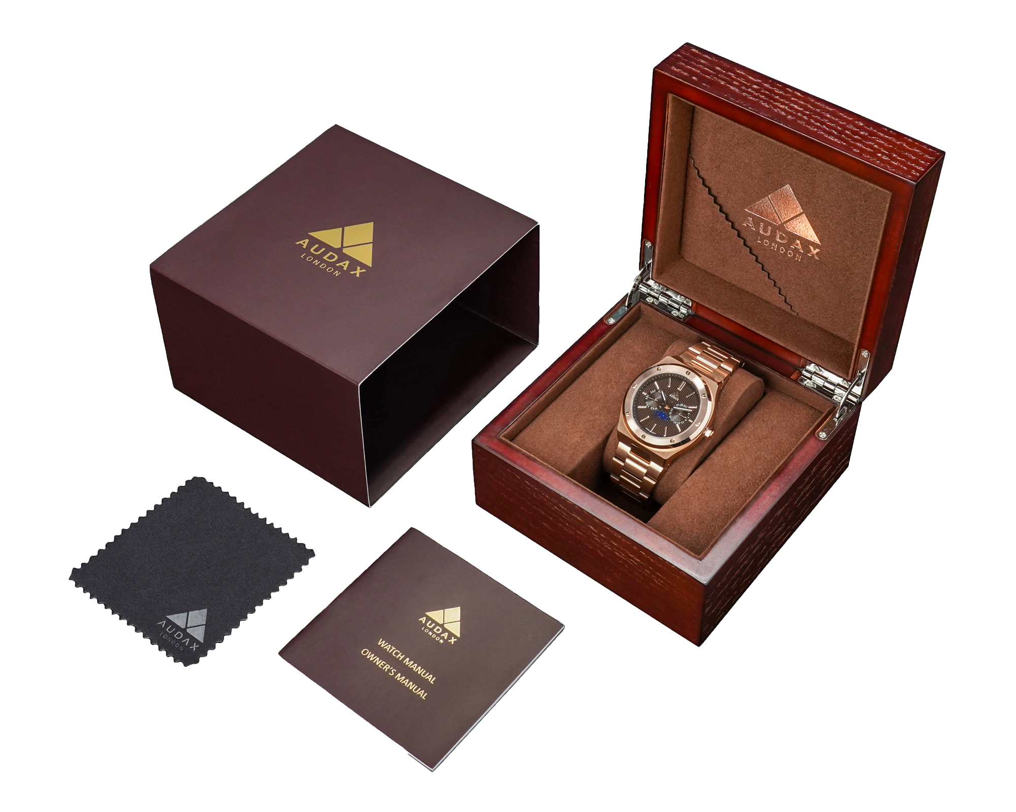 EMPEROR CLASSIC ROSE GOLD BROWN