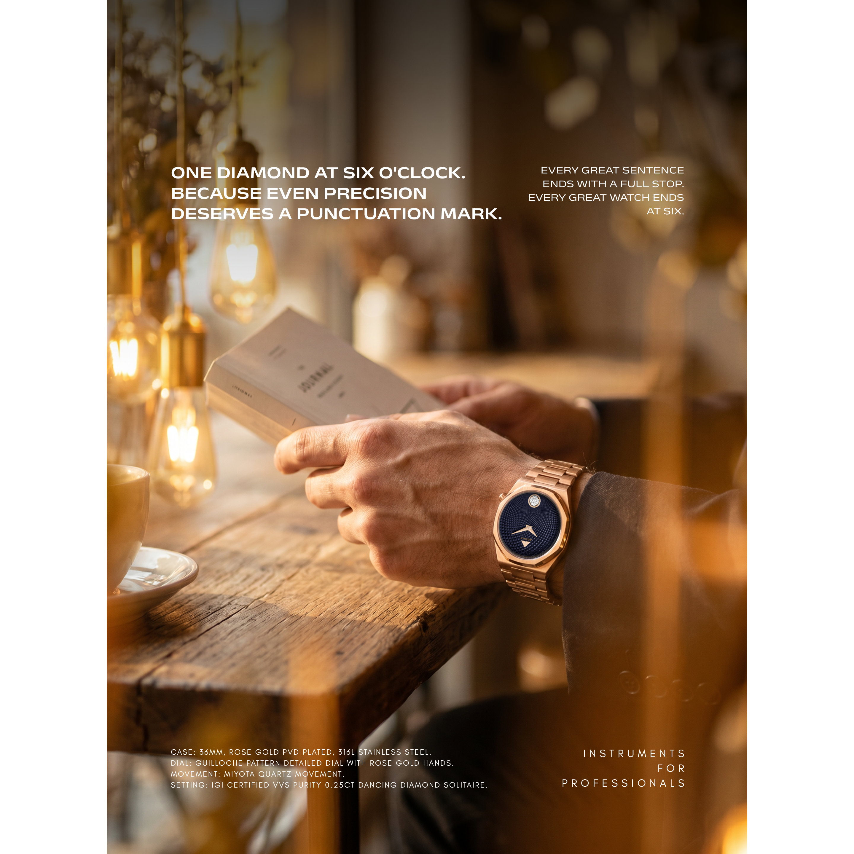 Aeternum - Rose Gold Blue