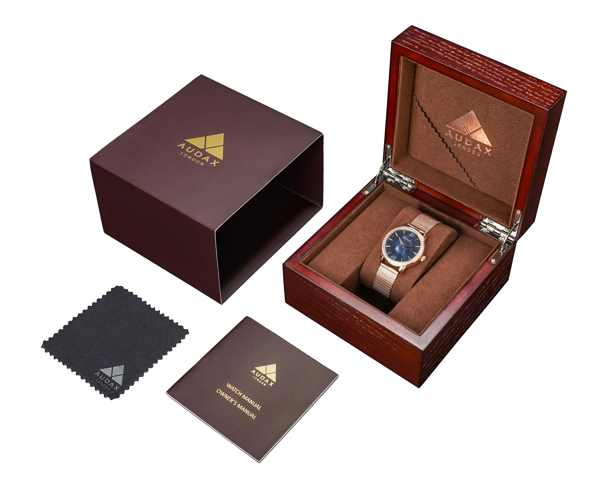 AUDACIOUS CLASSIC ROSE GOLD BLUE