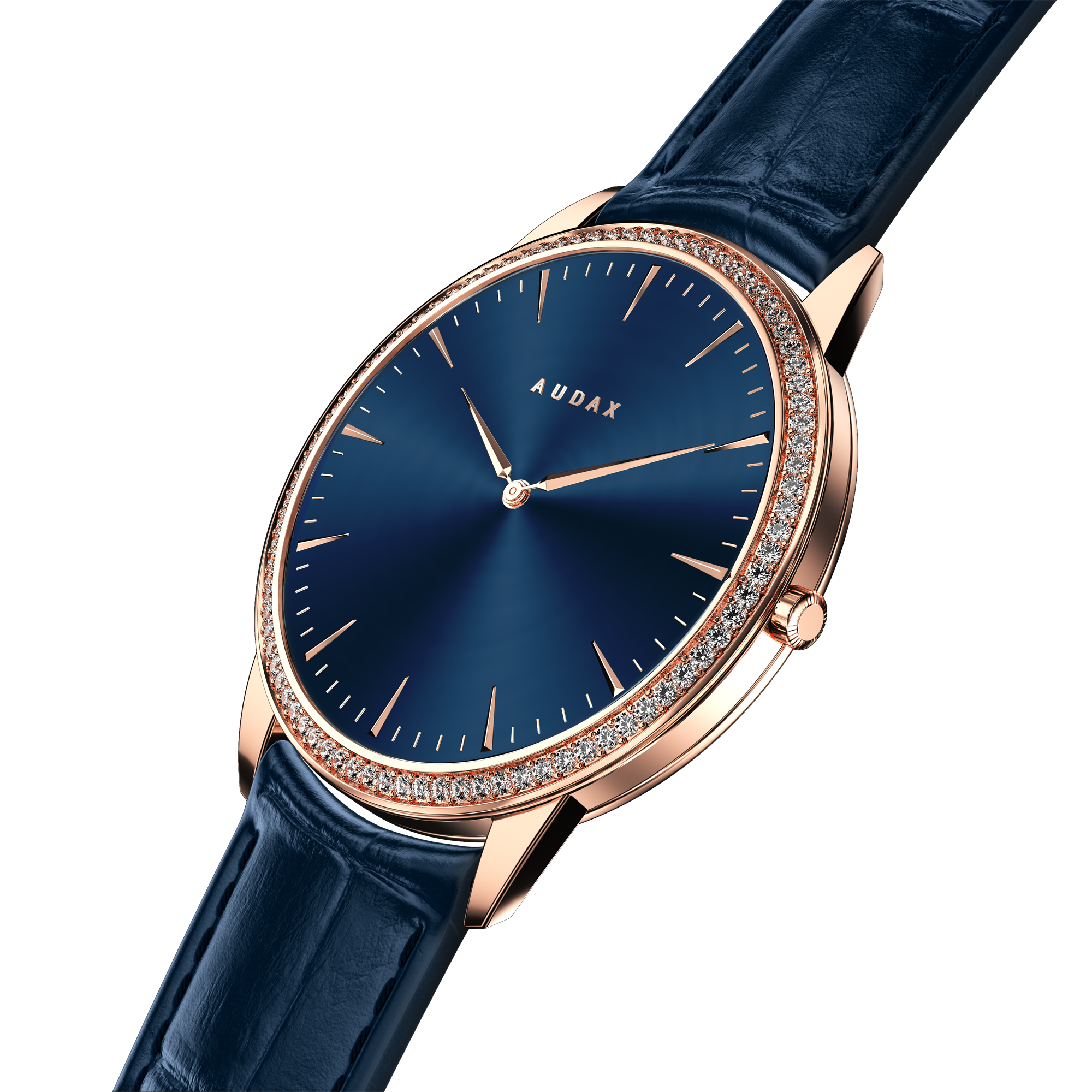 Valorous Classic Rose Gold Blue
