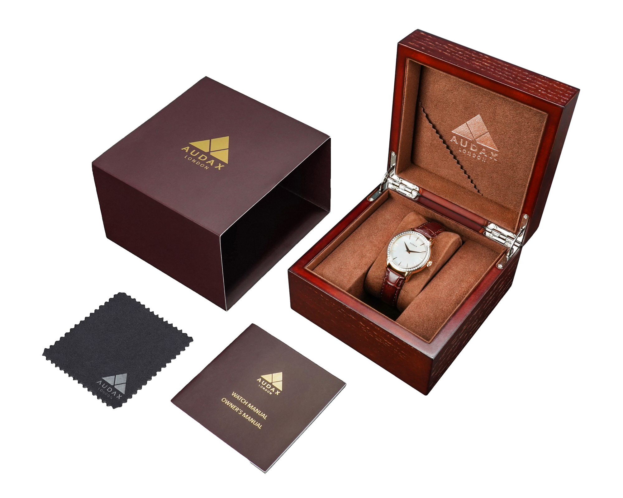 AUDACIOUS CLASSIC ROSE GOLD WHITE